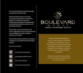 Catalogo atualizado da Boulevard Monde