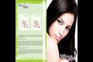 Com formulação suave; livre de corantes e sal, tem alto poder regenerativo,
hidrata, amacia e dar brilho aos cabelos, deixando-os limpos para quais quer
tipo de tratamento.
SHAMPOO LAVATÓRIO
O shampoo lavatório da Maxbelle foi elaborado com matérias primas
modernas e cuidadosamente selecionadas. Sua composição possui
tensoativos suaves que promovem a limpeza delicada e reparo dos ﬁos
daniﬁcados por agentes externos como o sol, o frio, a água da piscina e a
poluição. O resultado é um cabelo limpo e perfumado, sem perda do seu brilho
natural.
CONDICIONADOR LAVATÓRIO
O Condicionador lavatório Maxbelle traz um novo conceito em tratamento de
ﬁos. Possui um complexo de propriedades adstringentes, nutrientes e
protetoras que asseguram o brilho, força e saúde aos cabelos. O uso regular
do condicionador lavatório Maxbelle é garantia do resultado e do perfume que
seus cabelos merecem.
7 898558 741246
Fab.: 11/12
Val.: 11/14
5 898558 741239
Fab.: 11/12
Val.: 11/14
 