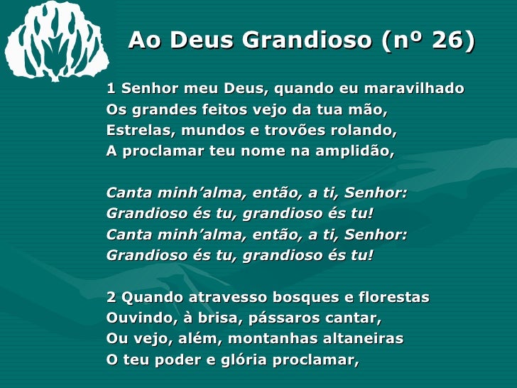 O Meu Deus Reaviva Tua Igreja De Novo Letra