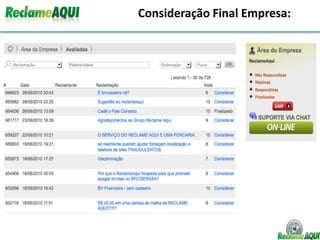 A relação de consumo deve ter sido estabelecida entre as partes (Consumidor x Empresa)