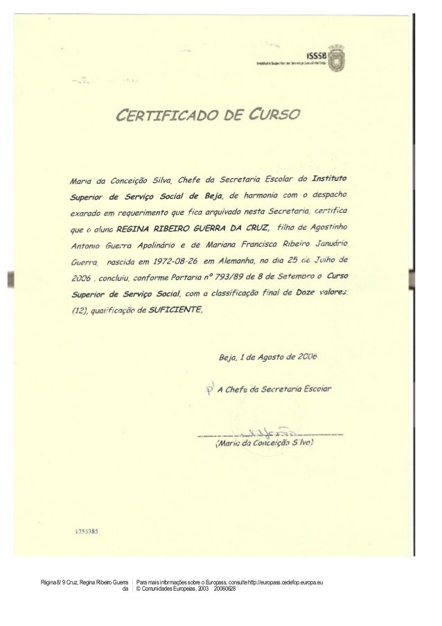Novo curriculum