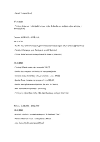 Gafes Coneiros Awards 