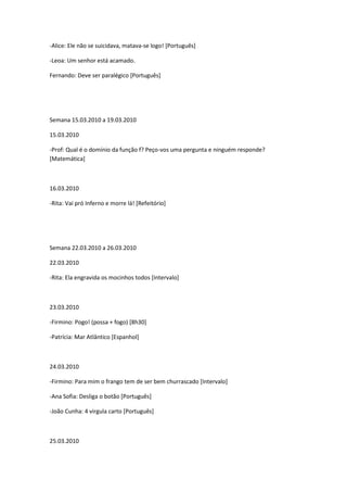 Gafes Coneiros Awards 