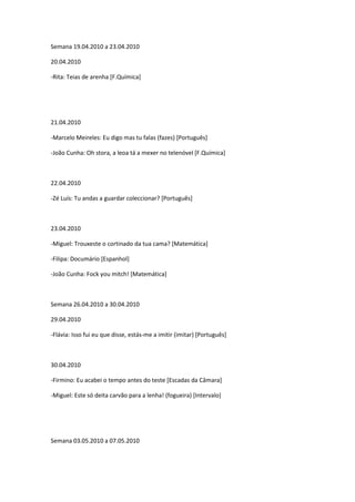 Gafes Coneiros Awards 