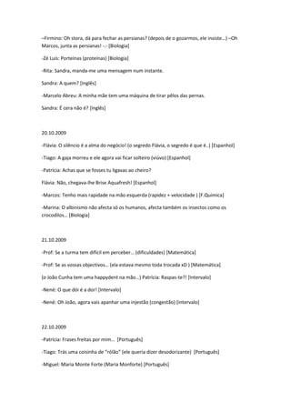 Gafes Coneiros Awards 