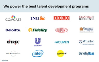 We power the best talent development programs
 
