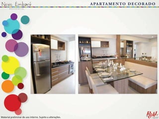 Material preliminar de uso interno. Sujeito a alterações..
 