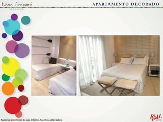 Material preliminar de uso interno. Sujeito a alterações..
 