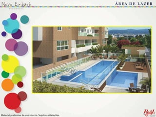 Material preliminar de uso interno. Sujeito a alterações..
 