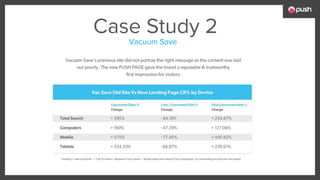 Vacuum Save
Case Study 2
 