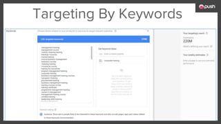 Targeting By Keywords
 