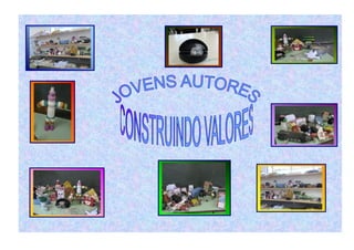 Livro "Jovens Autores Construindo Valores" Slide 1