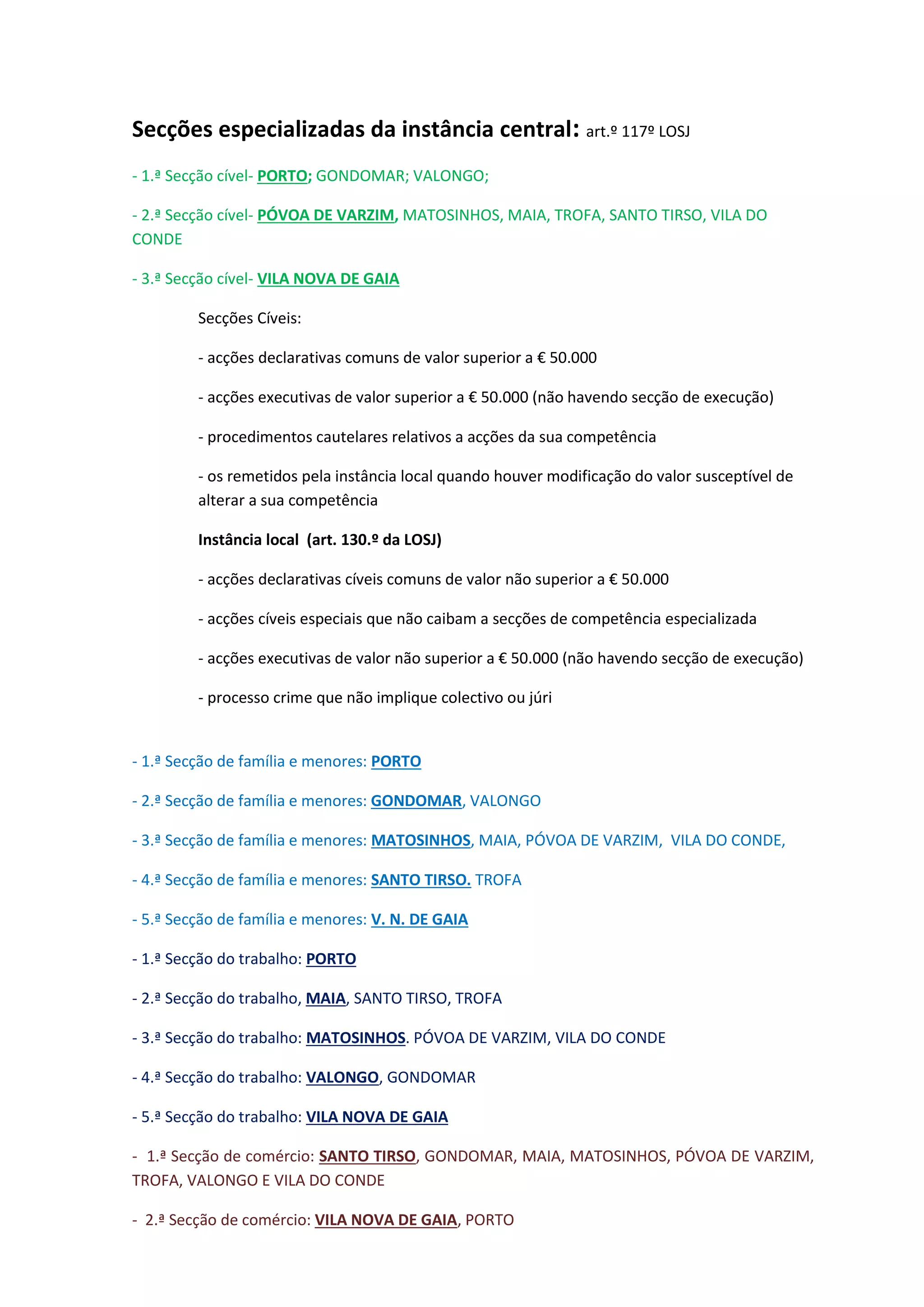 Novo mapa judiciario | PDF