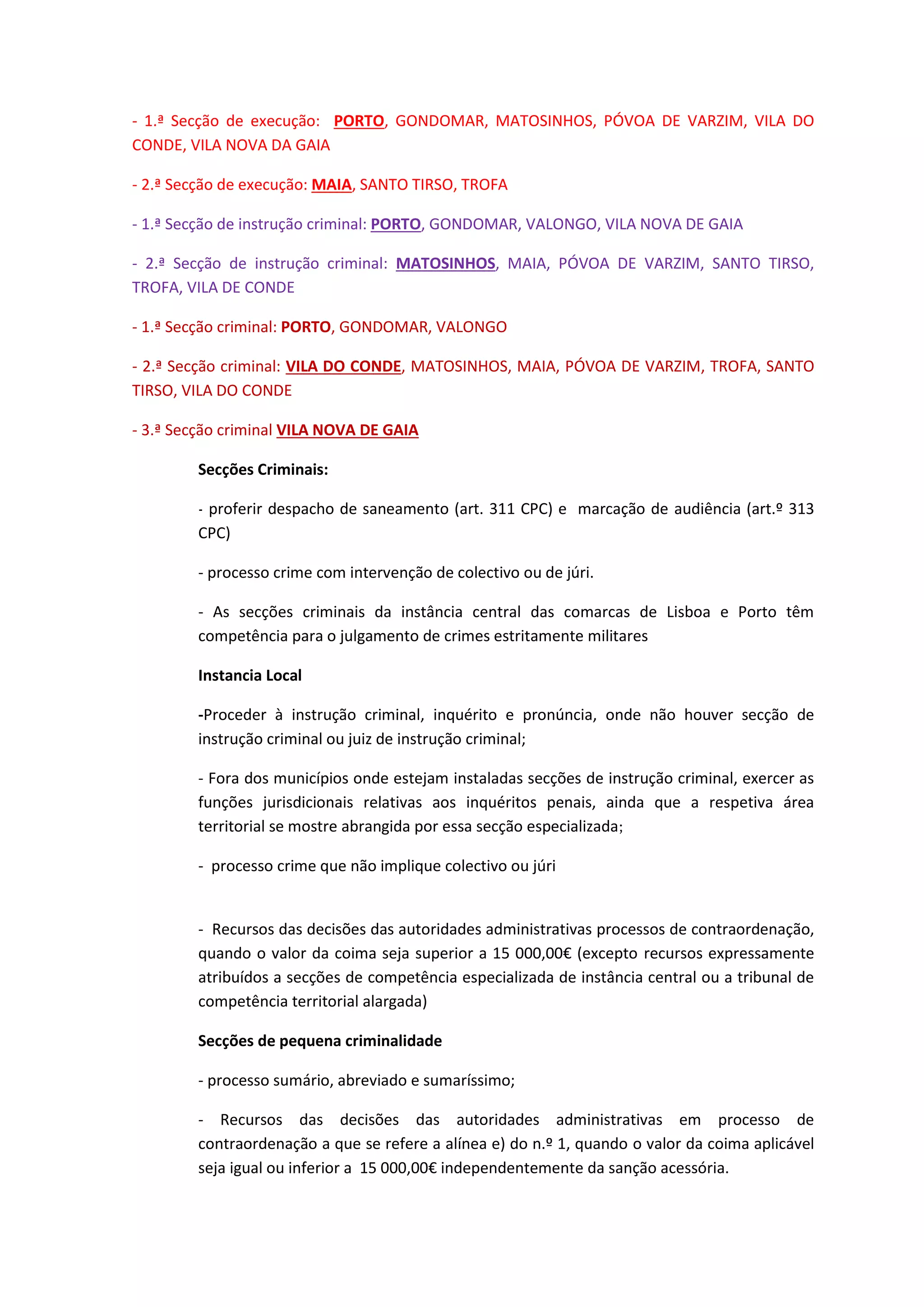 Novo mapa judiciario | PDF