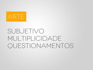 Design e Percepção - Palestra Campus Party 2012