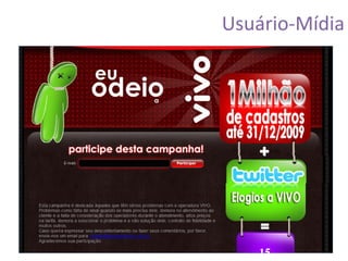 Usuário-Mídia 