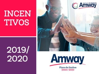 INCEN
TIVOS
2019/
2020
Plano de Ganhos
2019 / 2020
 
