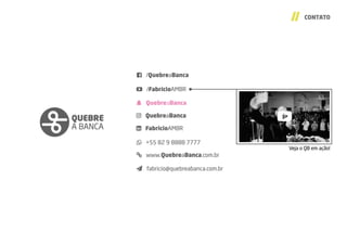 PORTFÓLIO QUEBRE A BANCA 