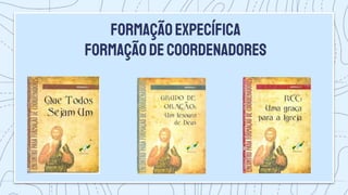 FORMAÇÃOEXPECÍFICA
FORMAÇÃODECOORDENADORES
 
