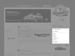 Navegação Otimizada estudo de usabilidade 