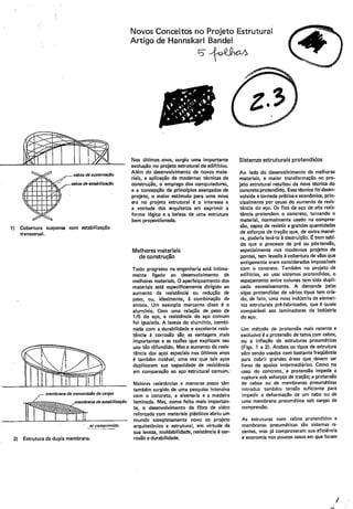Novos conceitos no projeto estrutural artigo de hannskarl bandel