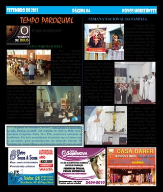 Jornal Novos horizontes  - setembro 2013