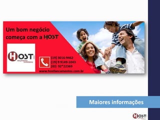 Maiores informações

 