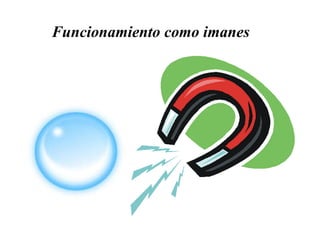Funcionamiento como imanes