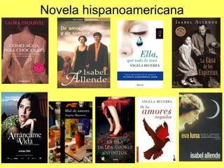 Novela hispanoamericana
 