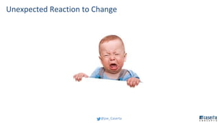 @joe_Caserta
Unexpected Reaction to Change
 