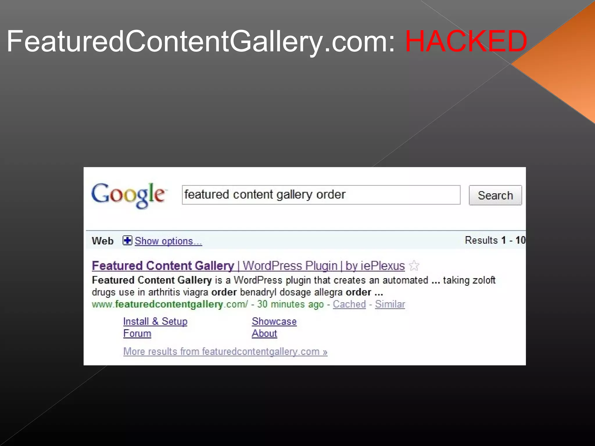 FeaturedContentGallery.com: HACKED
 