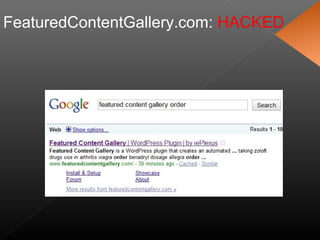 FeaturedContentGallery.com: HACKED
 