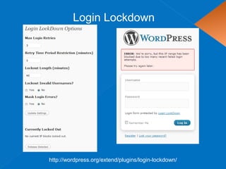 Login Lockdown
http://wordpress.org/extend/plugins/login-lockdown/
 