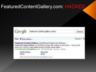 FeaturedContentGallery.com: HACKED
 