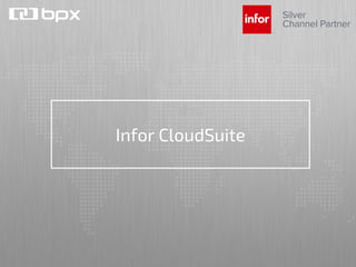 Infor CloudSuite
 