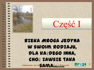 W dolinie rzeki Mrogi | PPTX