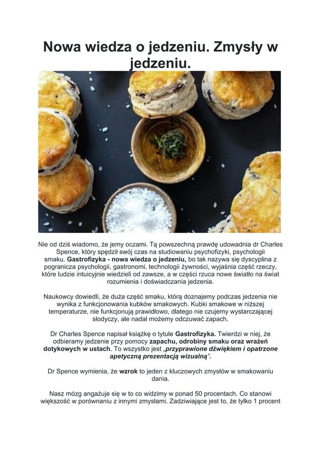 Nowa wiedza o jedzeniu. Zmysły w jedzeniu.pdf