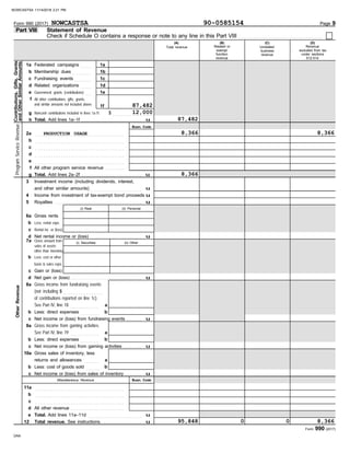 990 Statement Examples 2017 Form 990 | PDF