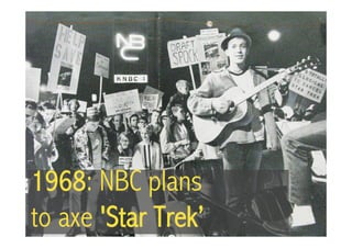 1968: NBC plans
to axe 'Star Trek’
 