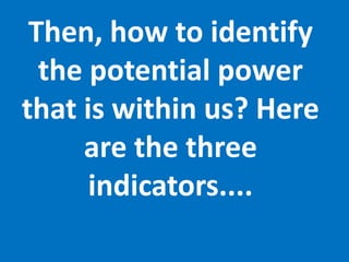 Now discover your strengths ppt | PPTX