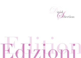D
    S
    avid
        election




Edition
 