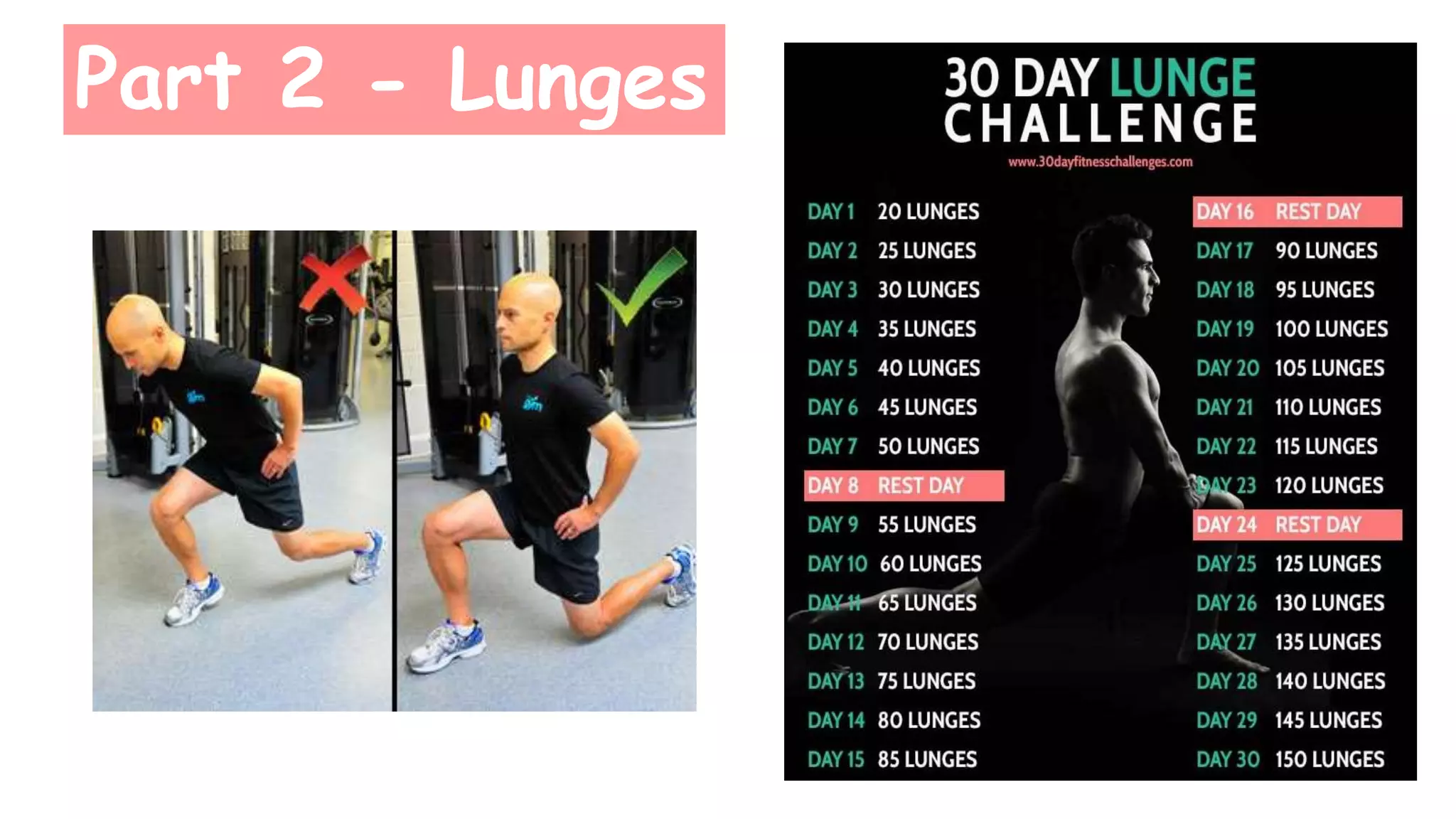 Part 2 - Lunges
 