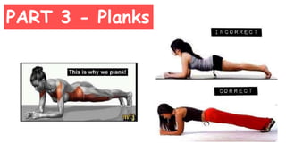 PART 3 - Planks
 
