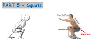 PART 5 - Squats
Important!
 