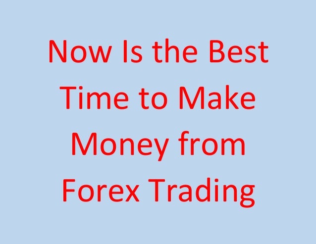 Making money on forex market