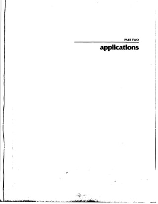 PART 'IWO

applications
 