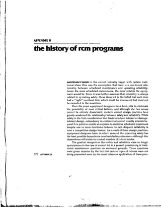 Nowlan and Heape RCM Study   (US DoD funded)