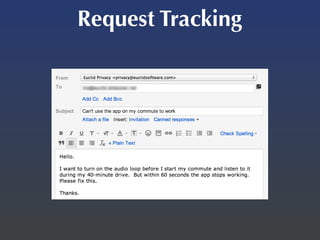 Request Tracking
 