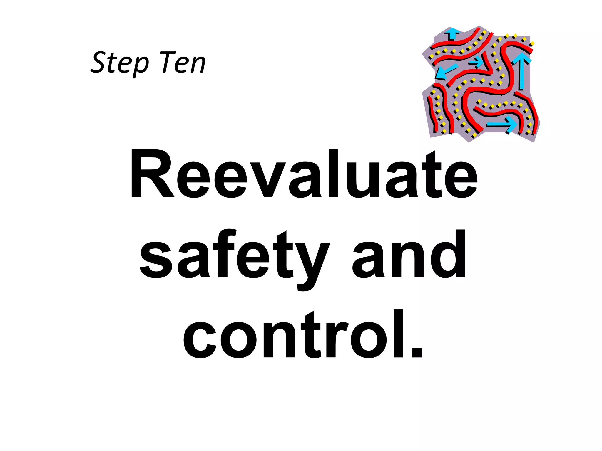 Step Ten


  Reevaluate
  safety and
   control.
 