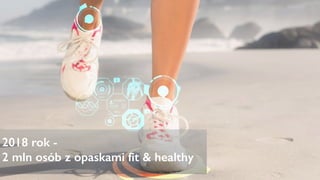 2018 rok -
2 mln osób z opaskami fit & healthy
 